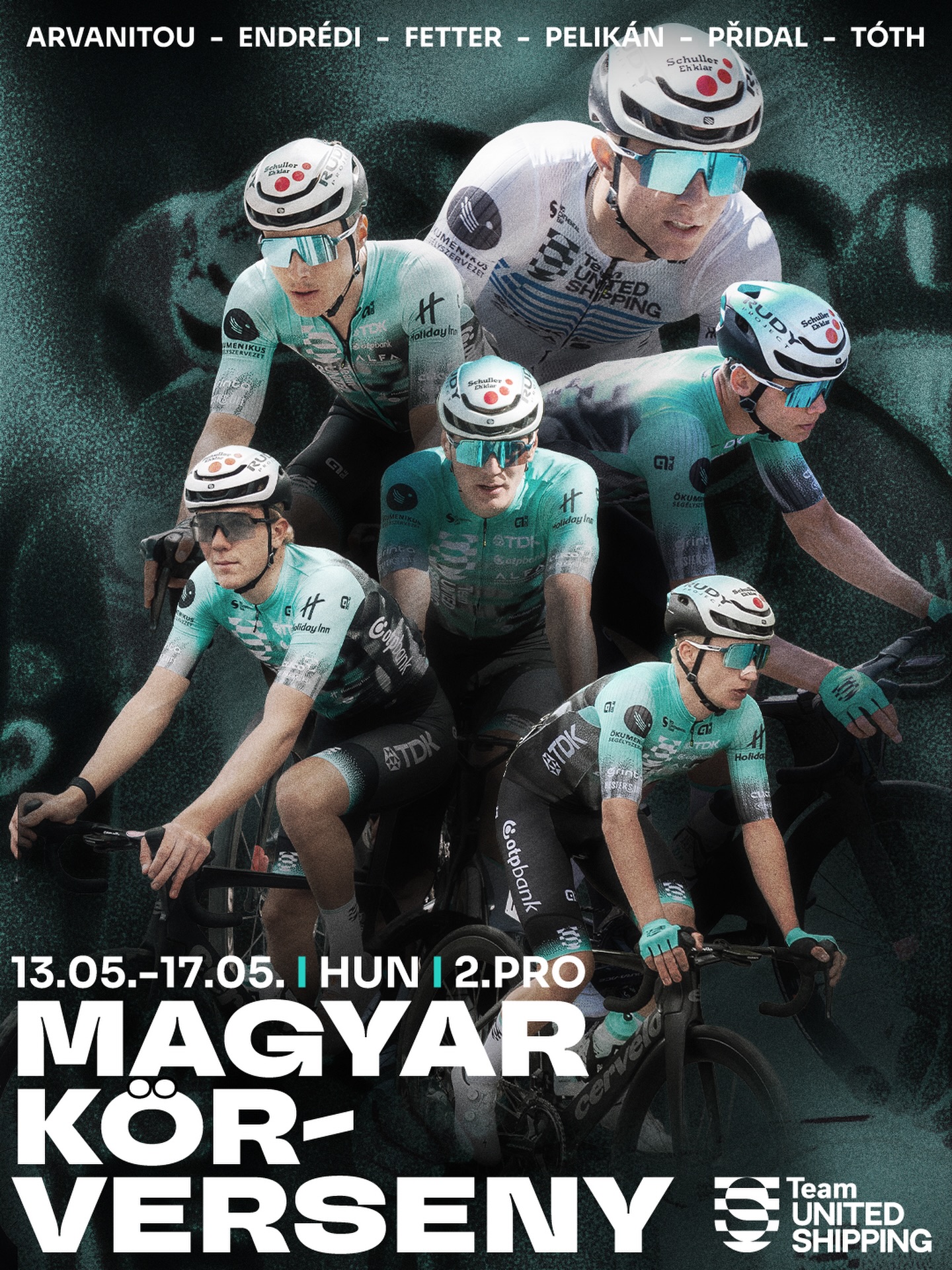 🇭🇺 A TUS-vonat következő megállója: MAGYARORSZÁG! 🛡️
Ezzel a csapattal indítjuk meg a támadást Gyulán! 
Kivel fogunk találkozni? 👊🏻

-

🇭🇺 Next stop: HUNGARY 🛡️
This is our not-so-secret lineup for our home race.
Let’s go 👊🏻

#tus_riders #TeamUnitedShipping