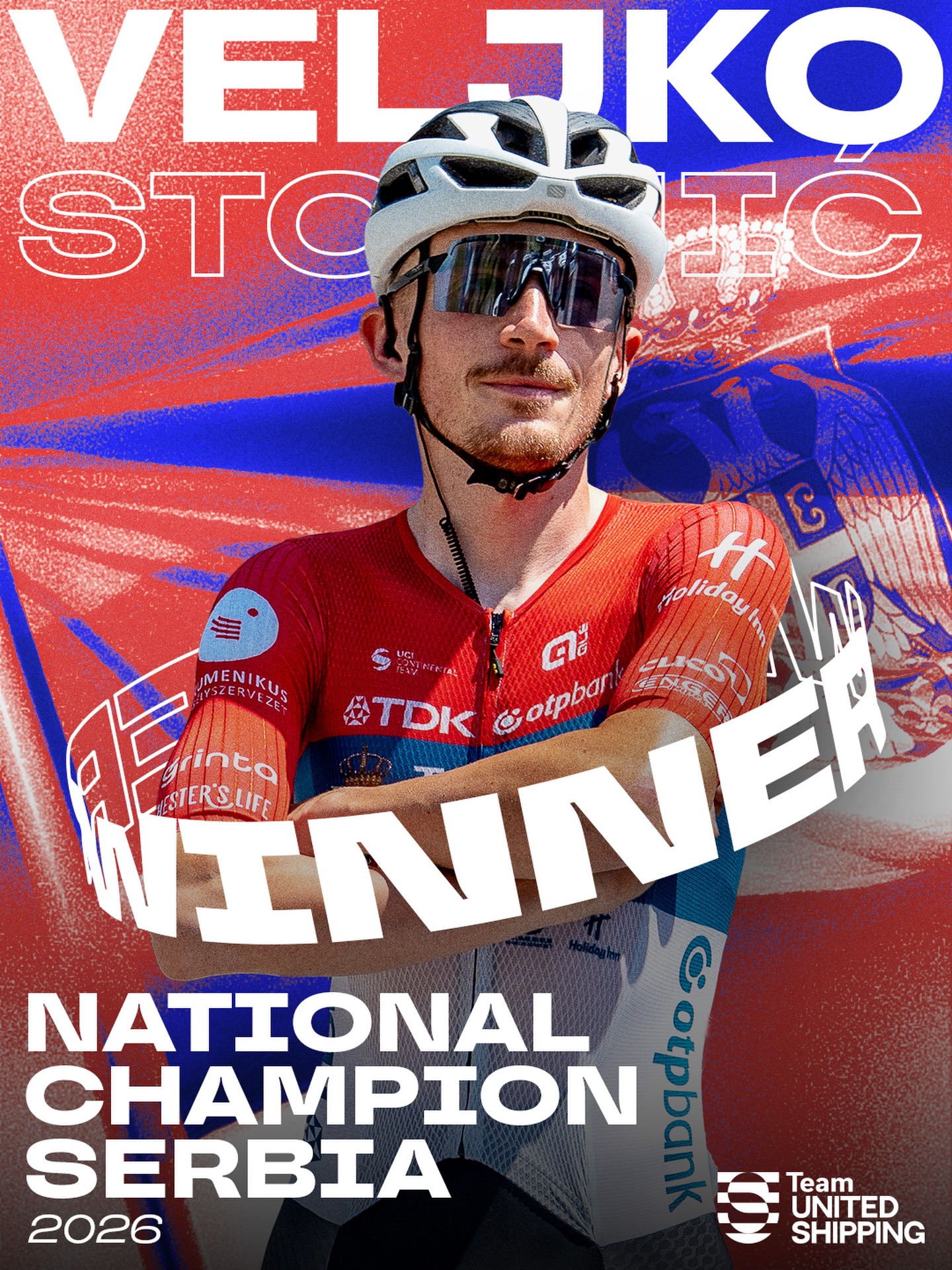 🇷🇸 VELJKO 🇷🇸

It looks like he doesn’t need to change his wardrobe either; he remains the Serbian champion for another season 🏆 

Congrats! 

#tus_riders