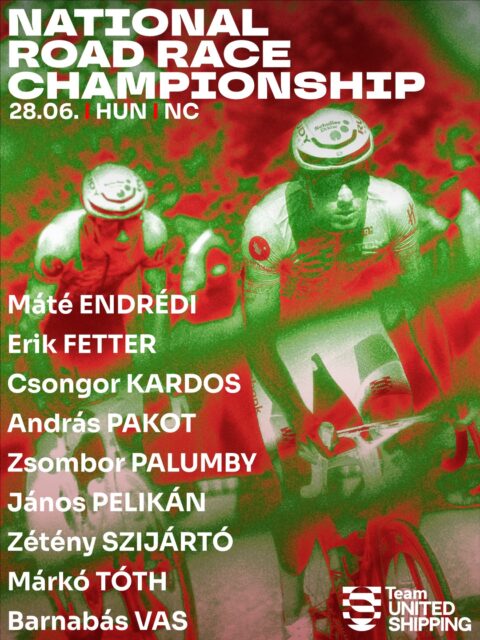 🇭🇺🇨🇿 Full gas Sunday! 🇬🇷🇷🇸 

4 ország. 15 versenyző. Szemünk a trikókon 👀 

-

4 countries. 15 riders. We’re coming for those jerseys!
See you at the start line 🫡 

#tus_riders #TeamUnitedShipping
