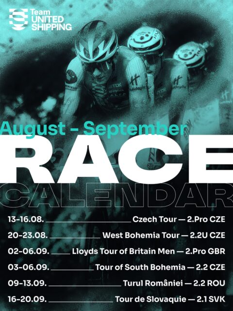🛡 2.PRO Month 👀

Here’s what our calendar looks like for the next two months! Super proud to represent the TUS colors in two .Pro races: the prestigious @thetourofbritain, and the home race for two of our riders, the @czechtour_cycling.

-

Hát mi ez a naptár 🥹 Sok visszatérő mellett két .Pro versenyünk is lesz a következő hónapokban! Csehországban már tavaly is jól szerepeltünk, idén két hazai versenyzővel vágunk neki. A Brit körre pedig most kaptunk először meghívást, ami óriási mérföldkő a csapat életében! Mindkettő rangos verseny brutális mezőnnyel, és nagy médiavisszhanggal 🫰🏻

#tus_riders #TeamUnitedShipping