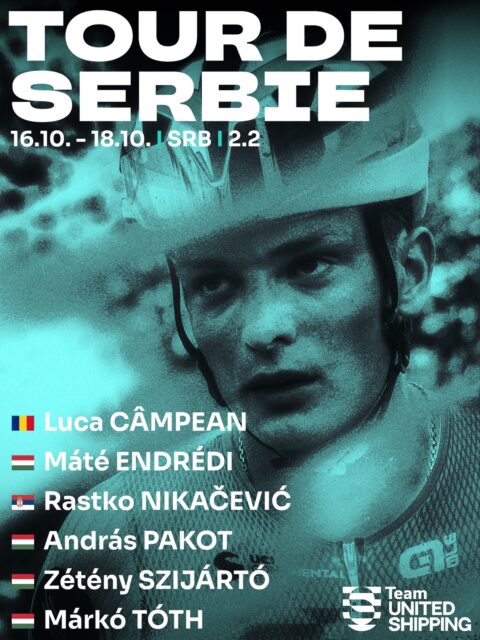 🇷🇸 One more time!

The season isn’t over yet! Tomorrow we start with a prologue at Tour de Serbie—6.6 km flat out, full gas, followed by two road stages over the weekend. Our squad is young, motivated, and in form! 🫡

-

Még nincs vége a szezonnak! Holnaptól Szerb Körverseny a posztban látható úriemberekkel. Egy 6,6 kilométeres prológgal kezdünk, amit két körpályás mezőnyszakasz követ a hétvégén. Készen állunk! 🫡

#tus_riders #TeamUnitedShipping