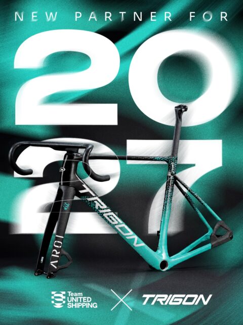 BREAKING NEWS 🚀

We’re excited to welcome TRIGON as our new bike partner for 2027! 
With the brand officially entering the EU market next year, our partnership will be an important cornerstone in their strategy!
Taiwanese carbon fiber craftsmanship mixed with our ambition for racing 🤝
Let’s go!

-

Új márka a fedélzeten! 
Büszkén jelentjük be, hogy a TRIGON lett a hivatalos kerékpárpartnerünk 2027-re!

Ez a kollaboráció kulcsfontosságú mérföldkő a tajvani gyártó európai terjeszkedésében: csapatunk képviseli majd a márkát az európai UCI-versenyeken. Célunk, hogy hidat képezzünk a precíz tajvani kerékpáros szakértelem és az európai versenyzés tradíciói között.🤝
Izgatottan várjuk a közös munkát!

#tus_riders #TeamUnitedShipping #TRIGON