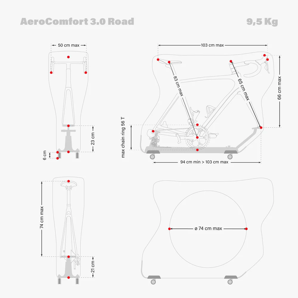 Kerékpárszállító bőrönd bérlés - Image 10