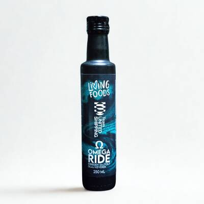 Living Foods x TUS Omega Ride csíráztatott hidegen sajtolt bio olajkeverék 250 ml