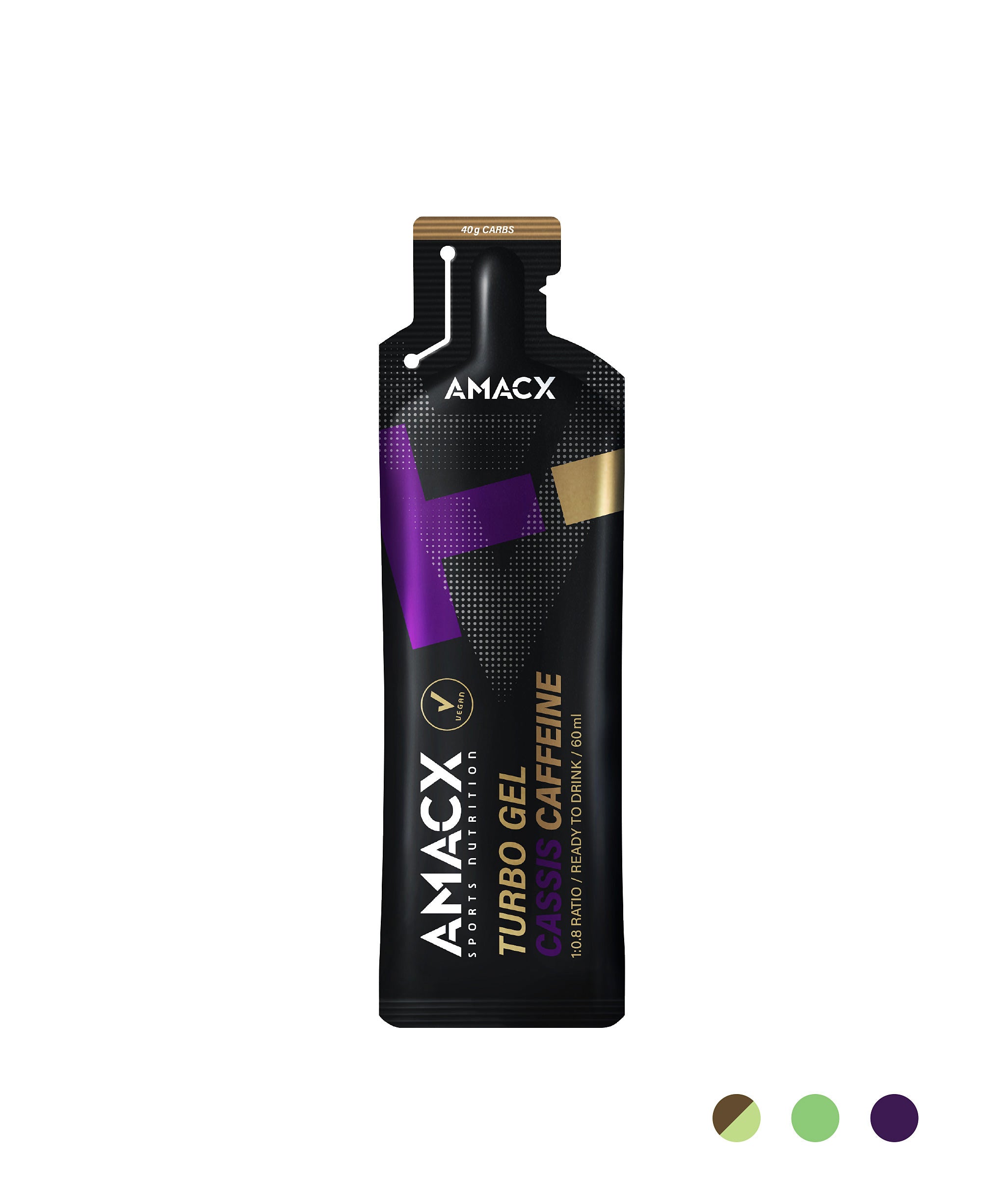 Amacx Turbo gél Cassis koffein