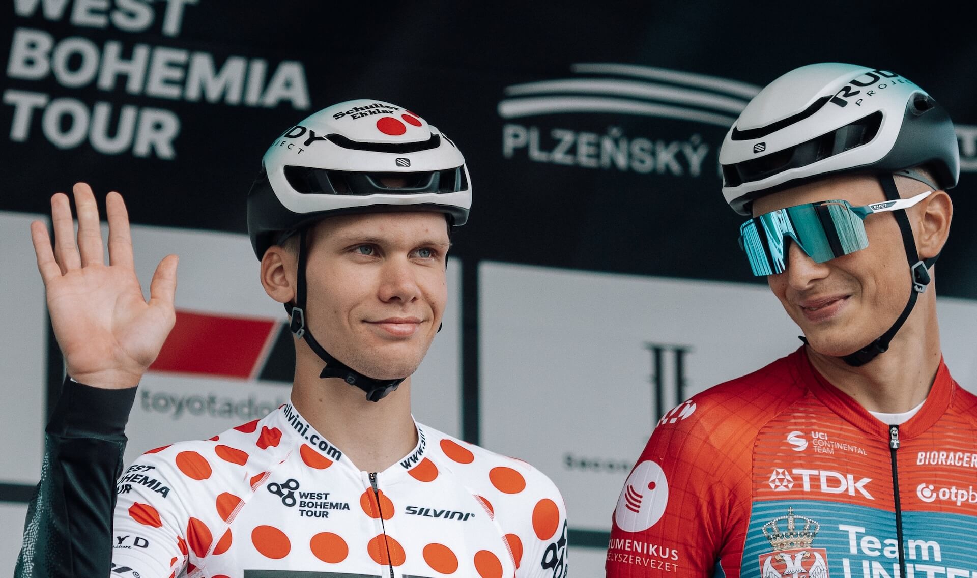 Polka Dots in the Rain: Team United Shipping Ignites the West Bohemia Tour
